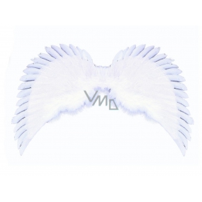 Anjelská kčídla biela trblietavá rozloženie je cca 63 cm