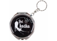 Albi Zrkadielko - kľúčenka s textom Si mačka! 6,5 cm