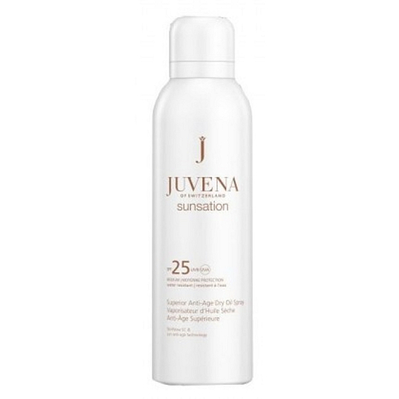 Juvena Sun Superior Anti-Aging SPF 25+ suchý olej v spreji na opaľovanie 200 ml