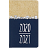 Albi Diár od septembra 2020 do júla 2021 Vreckový týždenné študent Kraft Psíci 15,5 x 9,5 x 1,2 cm
