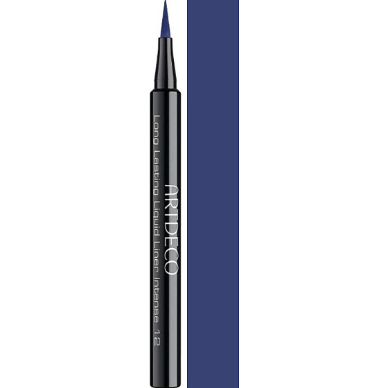 Artdeco Long Lasting Liquid Liner tekutá očná linka 12 Blue Line 1,5 ml