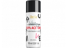Delia Cosmetics 100% Acetón Ultra Strong acetónový odlakovač na nechty 100 ml
