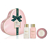 Baylis & Harding Jojoba, Vanilka & Mandľový olej sprchový gél 30 ml + telové mlieko 30 ml + toaletné mydlo 50 g + plechová dóza, kozmetická sada pre ženy