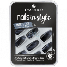 Essence Nails In Style umelé nechty 10 Marbellous 12 kusov