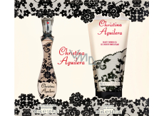 Christina Aguilera Signature parfumovaná voda 30 ml + sprchový gél 150 ml, darčeková sada pre ženy