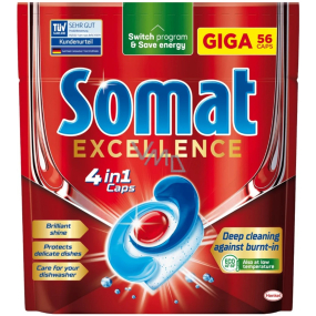 Somat Excellence 4v1 Giga tablety do umývačky riadu 56 ks
