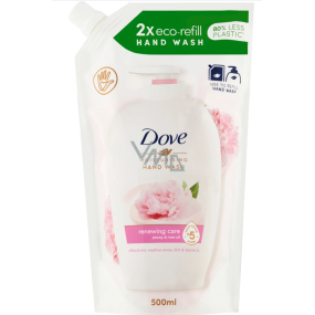 Náplň do tekutého mydla Dove Renewing Peony 500 ml