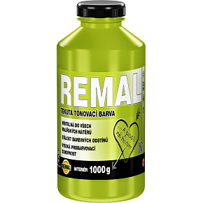 REMAL tónovací barva, 0500 žltozelená, 1 kg