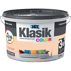 Het Klasik Color maliarska farba, 0728 oranž broskyňový, 7+1 kg
