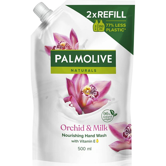 Palmolive Naturals Black & Orchid tekuté mydlo náhradná náplň 500ml