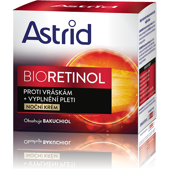 Astrid Bioretinol pokročilý nočný krém proti vráskam, 50 ml