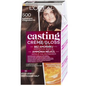 Loreal Paris Casting Creme Gloss farba na vlasy 500 gaštanová