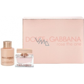 Dolce & Gabbana Rose the One toaletná voda 30 ml + telové mlieko 100 ml, darčeková sada