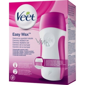Veet Easy Wax elektrický depilačný ohrievač vosku + vosková náplň 50 ml