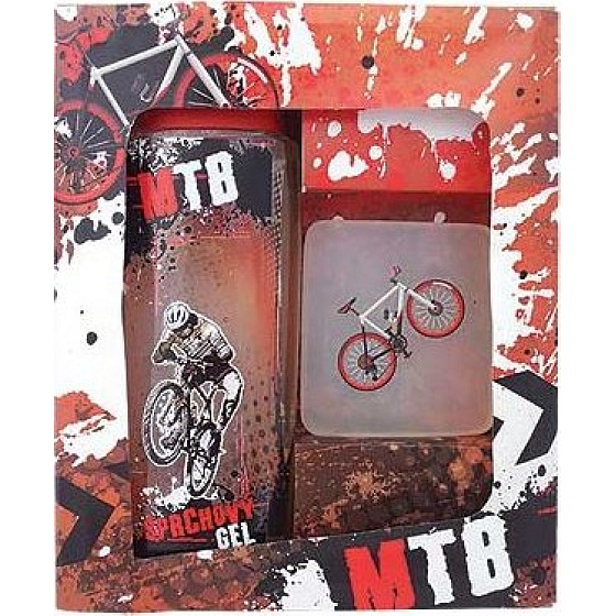 Bohemia Gifts Pre cyklistu MTB sprchový gél 300 ml + mydlo 70 g, kozmetická sada