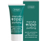 Ziaja Manuka Tree Purifying jemne exfoliačný nočný krém 50 ml