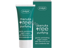 Ziaja Manuka Tree Purifying jemne exfoliačný nočný krém 50 ml