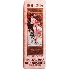 Bohemia Gifts Alfons Mucha Ruže toaletné mydlo 125 g