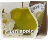 MaP Green Apple aromatická sviečka v skle 80 g