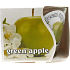 MaP Green Apple aromatická sviečka v skle 80 g