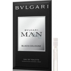 Bvlgari Man Black Cologne toaletná voda 1,5 ml s rozprašovačom, vialka
