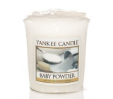 Yankee Candle Baby Powder - Detský púder vonná sviečka votívna 49 g