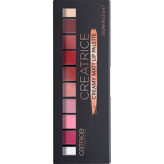 Catrice Creamy Matt Lip Palette paleta na pery 010 Back To The Nudes 8,8 g