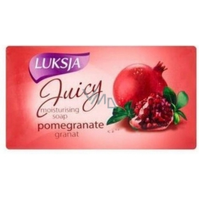 Luksja Juicy Pomegranate - Čerstvé granátové jablko toaletné mydlo 90 g