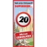 Bohemia Gifts Mliečna čokoláda Všetko najlepšie 20, darčeková 100 g