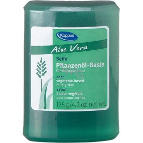 Kappus Aloe Vera olejové prírodné toaletné mydlo pre suchú pokožku 125 g