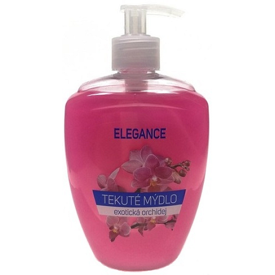 Elegance Exotická orchidea tekuté mydlo dávkovač 500 ml