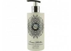 Vivian Gray Aróma Selection White Tea & Magnolia luxusné tekuté mydlo s dávkovačom 400 ml