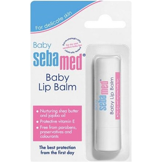 Sebamed Baby Lip Balm balzam na pery pre deti 4,8 g