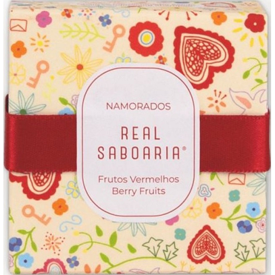 Real Saboaria Berry Fruits luxusné mydlo s vôňou červených bobúľ 120 g