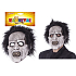 Rappa Halloween Maska zombie s vlasmi 1 kus