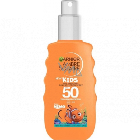 Garnier Ambre Solaire Kids Nemo SPF50 sprej na opaľovanie pre deti 150 ml