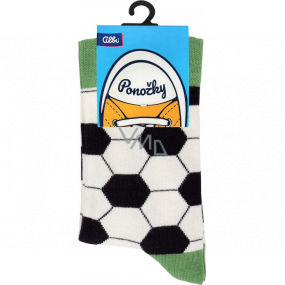 Albi Farebné ponožky univerzálnej veľkosti Soccer 1 pár