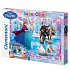 Clementoni Puzzle SuperColor Disney Ľadové kráľovstvo 60 dielikov, odporúčaný vek 5+
