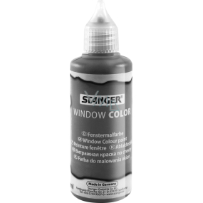 Stanger Farba na sklo sivá 80 ml