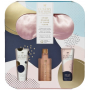 Grace Cole Orange & Ylang Ylang telová hmla 100 ml + krém na ruky 50 ml + telový krém 50 ml + maska na oči, kozmetická sada pre ženy