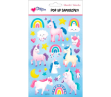 Ditipo Nálepky Pop Up Unicorns 210 x 140 mm