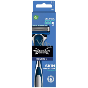 Wilkinson Hydro 5 Gel Pool Regular Shaver 5 čepieľok pre mužov 1 kus