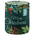 Bolsius Merry Christmas - Veselé Vánoce vonná svíčka ve skle 68 x 80 mm, doba hoření 23 hodin
