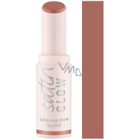 Essence Satin Glow lesklá rtěnka 01 Whole Latte Love 3,5 g