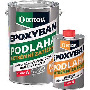 Epoxyban epoxidová farba na podlahy, pre extrémne zaťaženie, RAL 7045 šedá, 2,5 kg