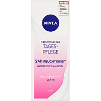 Nivea Essential Výživný denní krém pre suchú až citlivú pleť SPF15 50ml