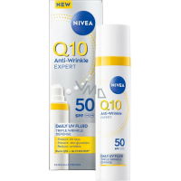 Nivea Q10 UV Fluid OF 50 denný krém proti vráskam, 40 ml