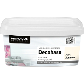 Primacol Decorative Decobase umývateľná maliarska farba, D03 jasmine, 1 l