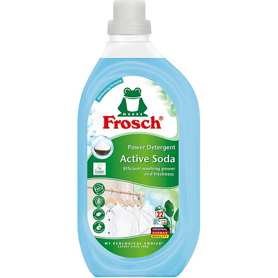 Frosch Active Soda ekologický prací gél, 22 praní, 1,5 l