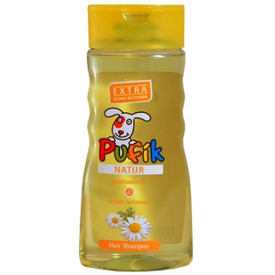 Mika Pufik Natur s výťažkami harmančeka šampón na vlasy pre deti 300 ml